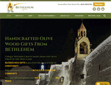 Tablet Screenshot of bethlehemgifts.com